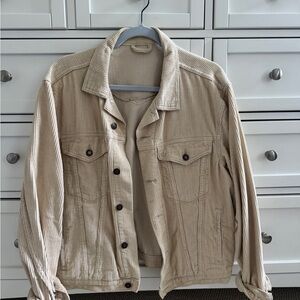Princess Polly Beige Corduroy Jacket